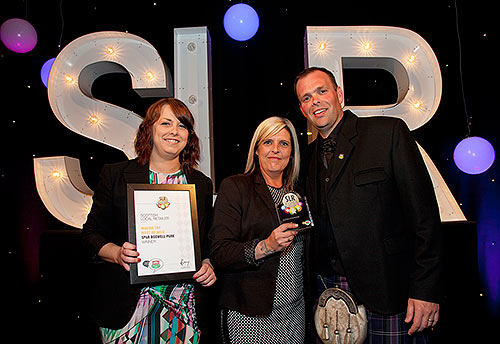 Spar Boswell Park, Ayr wins Scottish Local Retailer's Making the Most of Milk category